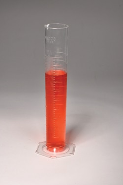 United Scientific™ Class B Polymethylpentene Measuring Cylinder